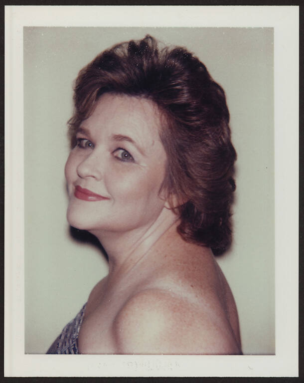 Unidentified woman (short styled hair)