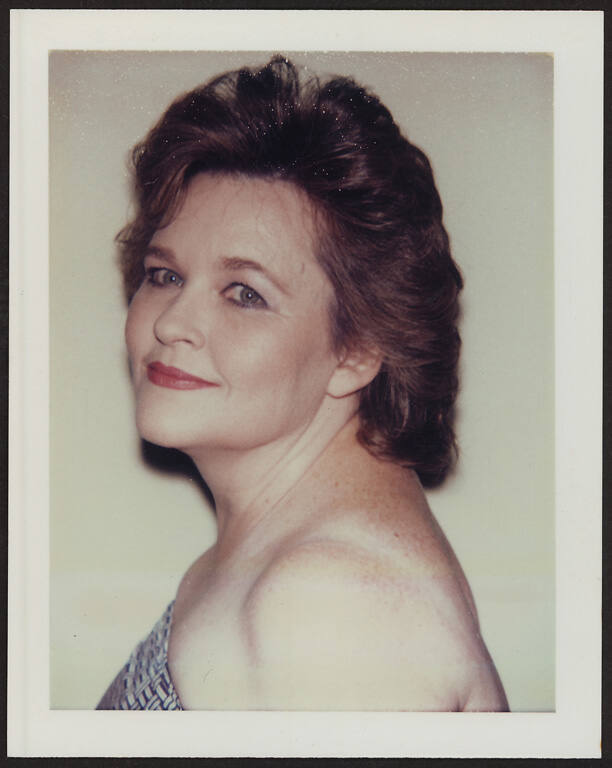 Unidentified woman (short styled hair)