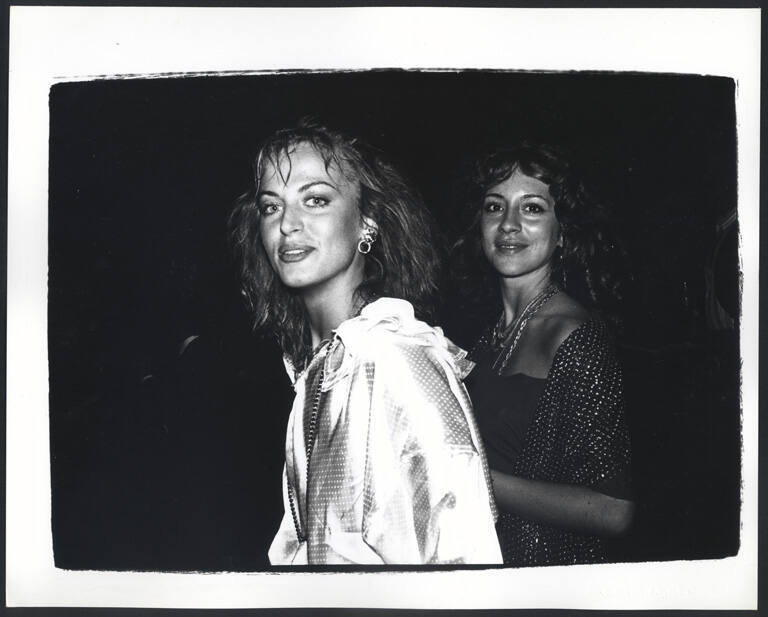 Dalila di Lazzara and unidentified woman