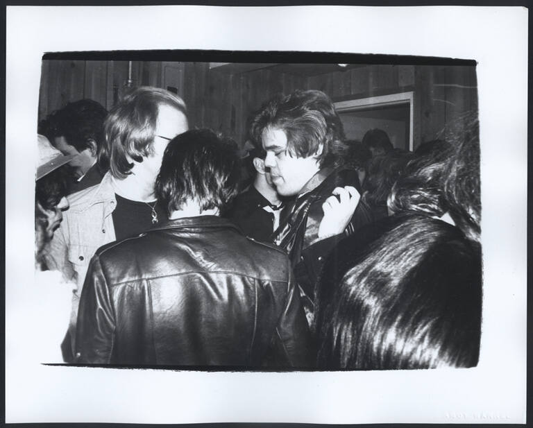 David Johansen and unidentified people