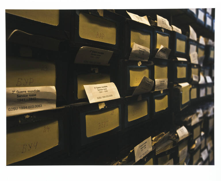 Untitled, from the portfolio Holocaust Archives, International Tracing Service, Bad Arolsen, Germany