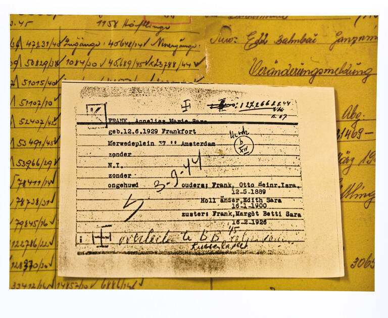 Untitled, from the portfolio, Holocaust Archives, International Tracing Service, Bad Arolsen, Germany