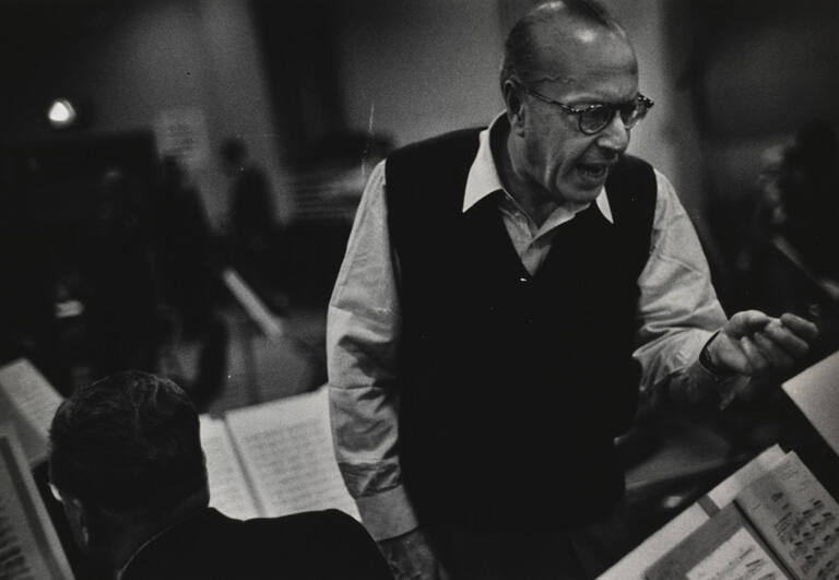 Recording Artists: Stravinsky lecturing