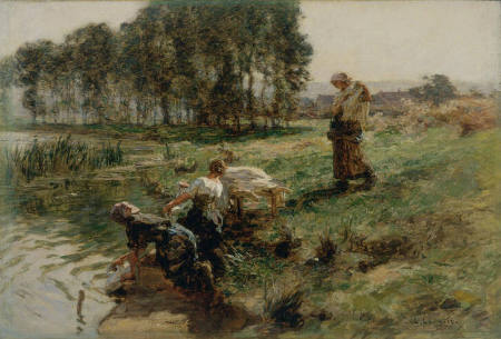 Les Lavandieres (Washerwomen)