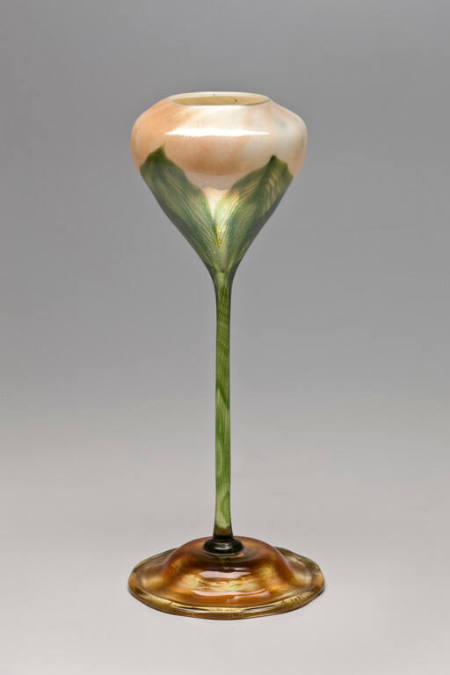 Stemmed Vase in Shape of Flower