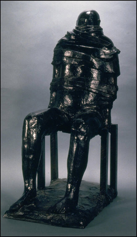 Seated and Bound Man