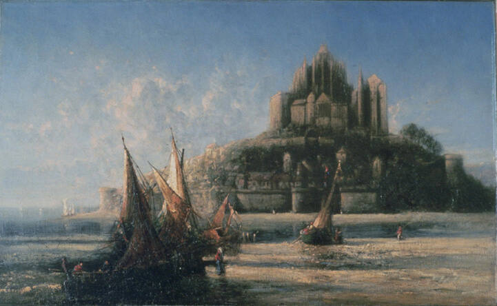 Coast of France (Mont St. Michel)