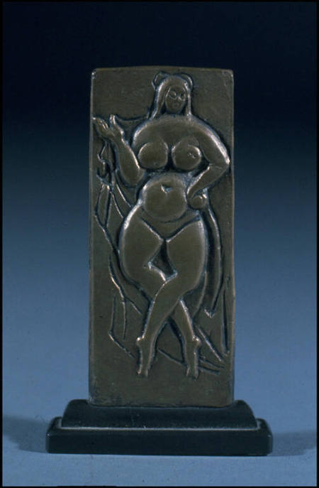 Standing female figure
