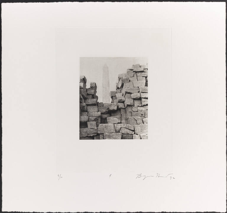 Untitled, from the portfolio Temple Ruins