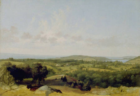 View of Narragansett Bay Near Warwick, Rhode Island