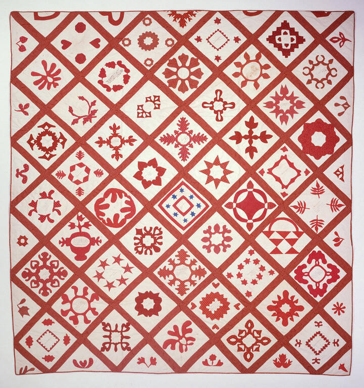 Album / signature / friendship quilt (Massachusetts or New Hampshire)