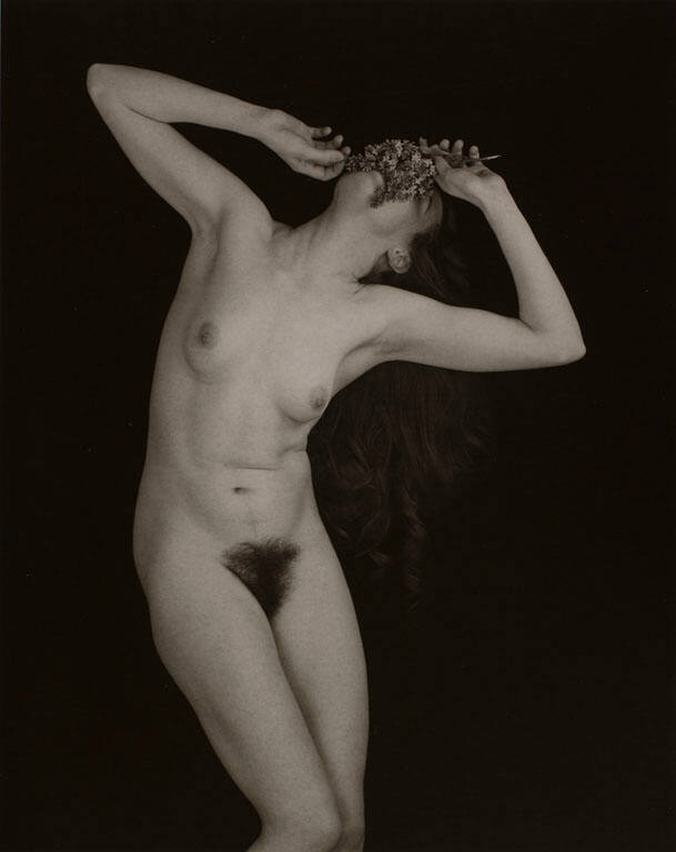 Nude with lilacs, from the portfolio Twenty-Five Photographs