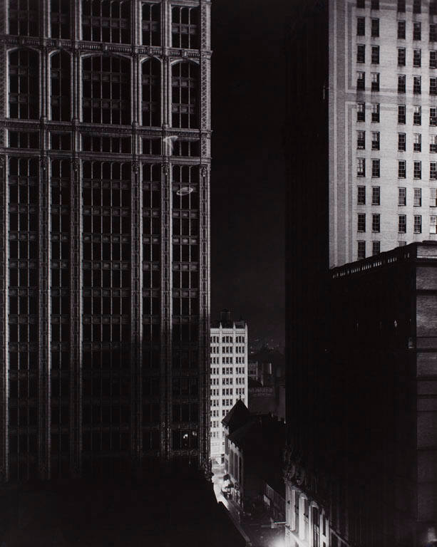 Sunday night, 40th Street, New York, from the portfolio Twenty-Five Photographs