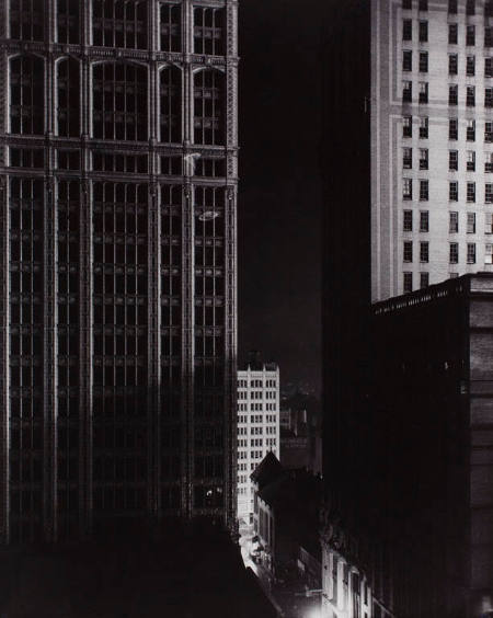 Sunday night, 40th Street, New York, from the portfolio Twenty-Five Photographs