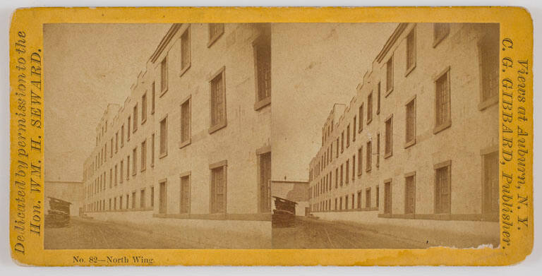 No. 82-North Wing, Auburn State Prison, from series Views at Auburn, N.Y.