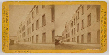 No. 82-North Wing, Auburn State Prison, from series Views at Auburn, N.Y.