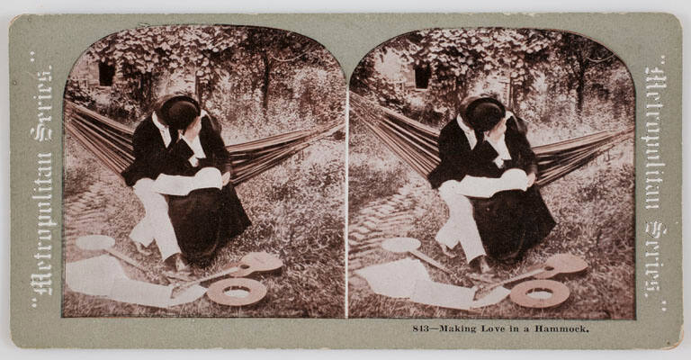 Making Love in a Hammock, from the "Metropolitan Series"
