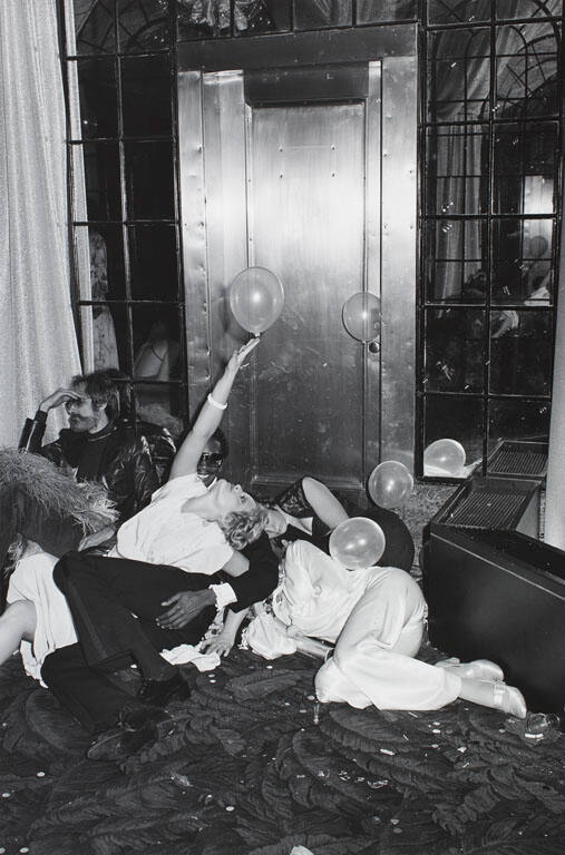 Studio 54 with balloons