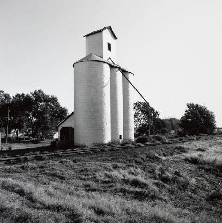 Grain elevator, Bellefont, Kansas