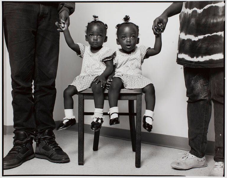 Vashira and Tashira Hargrove, twins, Suffolk, N.Y.