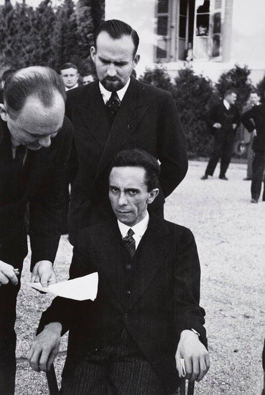 Propaganda secretary Dr. Joseph Goebbels of Nazi Germany at the 14th League of Nations Meeting at Geneva