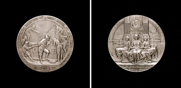 Hudson-Fulton Celebration, Hudson-Fulton Celebration Offial Commemorative Medal