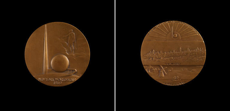 1939 New York World's Fair Medal, 1939