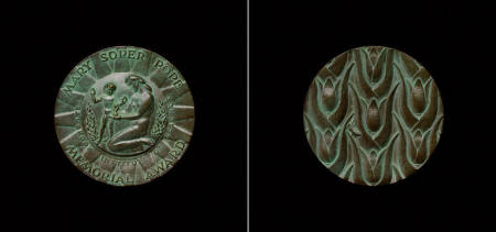 Mary Soper Pope Memorial Award Medal, 1946