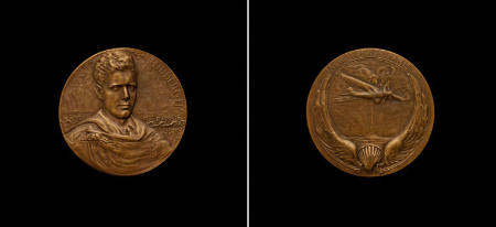 New York To Paris, Charles A. Lindbergh Medal, 1927