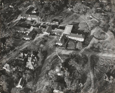 [Aerial view of FDR's Warm Spring Foundation complex for the treatment of polio, Georgia]