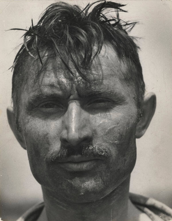 Day laborer, Andy Lopata, at Jones and Laughlin Plant, PA