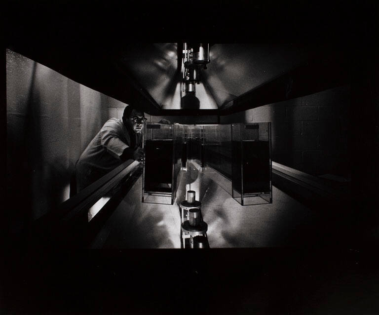 Hospital for Special Surgery: Man positioning equipment