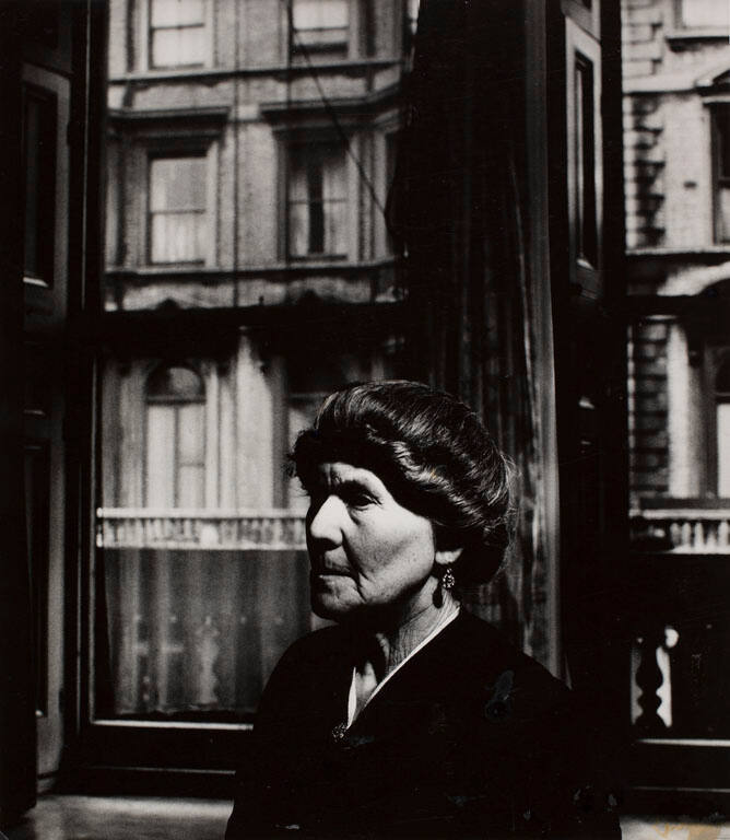 Ivy Compton-Burnett at home, Cornwall Gardens, London