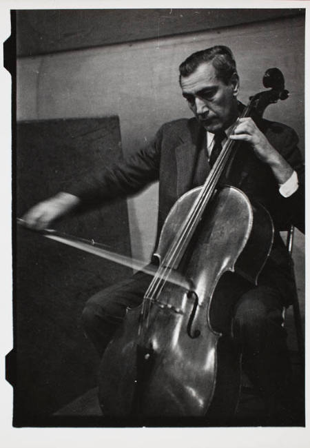 Recording Artists: Piatigorsky Playing the Cello