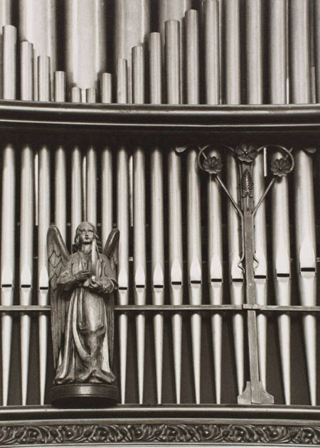 Organ study, St. Cuthbert's Church, Wells, England, from Stonelight series