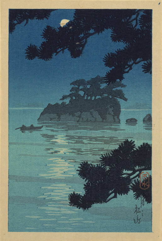 Moon at Matsushima