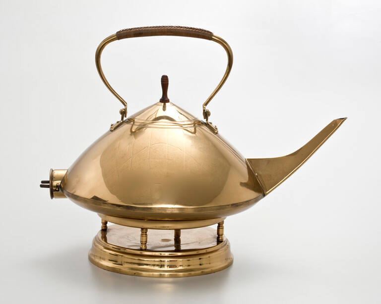 Teapot on stand