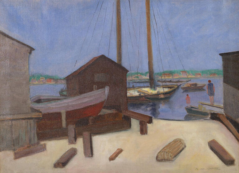 Harbor Scene