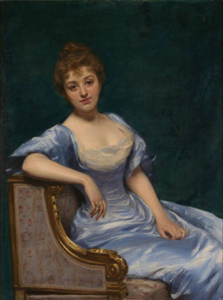 Portrait of Marchioness of Dufferin née Flora Davis