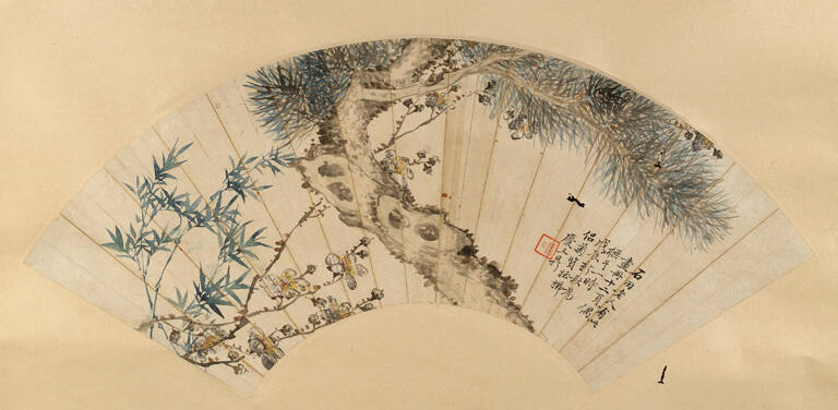 Three Friends of Winter: Pine, Plum and Bamboo