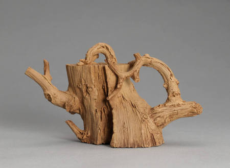 Shu duan hu (tree trunk teapot)