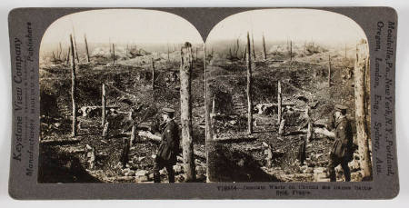 Desolate Waste on Chemin des Dames Battlefield, France