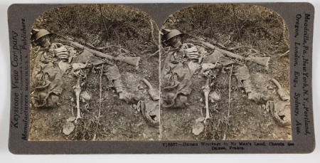Human Wreckage in No-Man's Land, Chemin des Dames, France