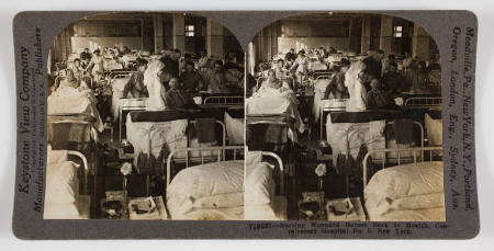 Nursing Wounded Heroes Back to Health, Convalescent Hospital No. 5, New York