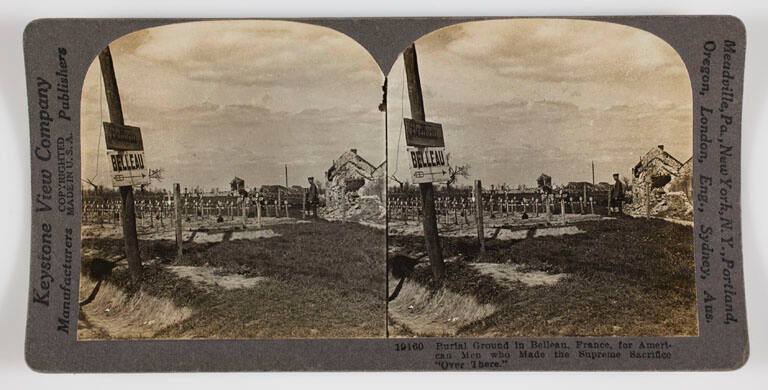 Burial Ground in Belleau, France, for American Men who Made the Supreme Sacrifice 