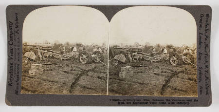 Artillerymen, Who Between the Germans and the Mud are Emplacing their Guns with Difficulty