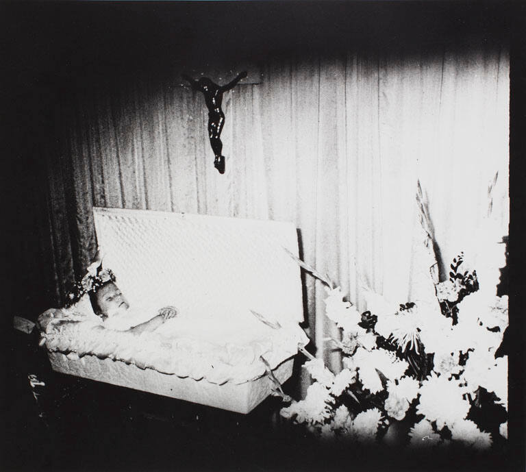 Flavia's funeral, Brooklyn, NY, from the series The AIDS Photographs