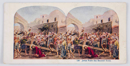 130. Jesus Falls the Second Time, from Scenes from the Life of Christ