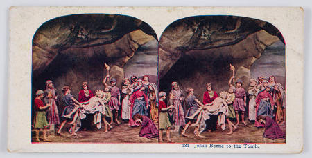 131. Jesus Borne to the Tomb, from Scenes from the Life of Christ