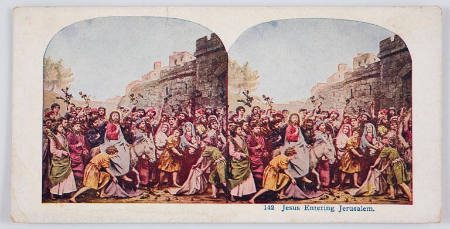 142. Jesus Entering Jerusalem, from Scenes from the Life of Christ
